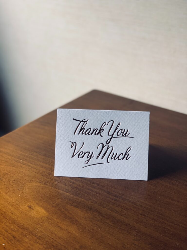 Thanks